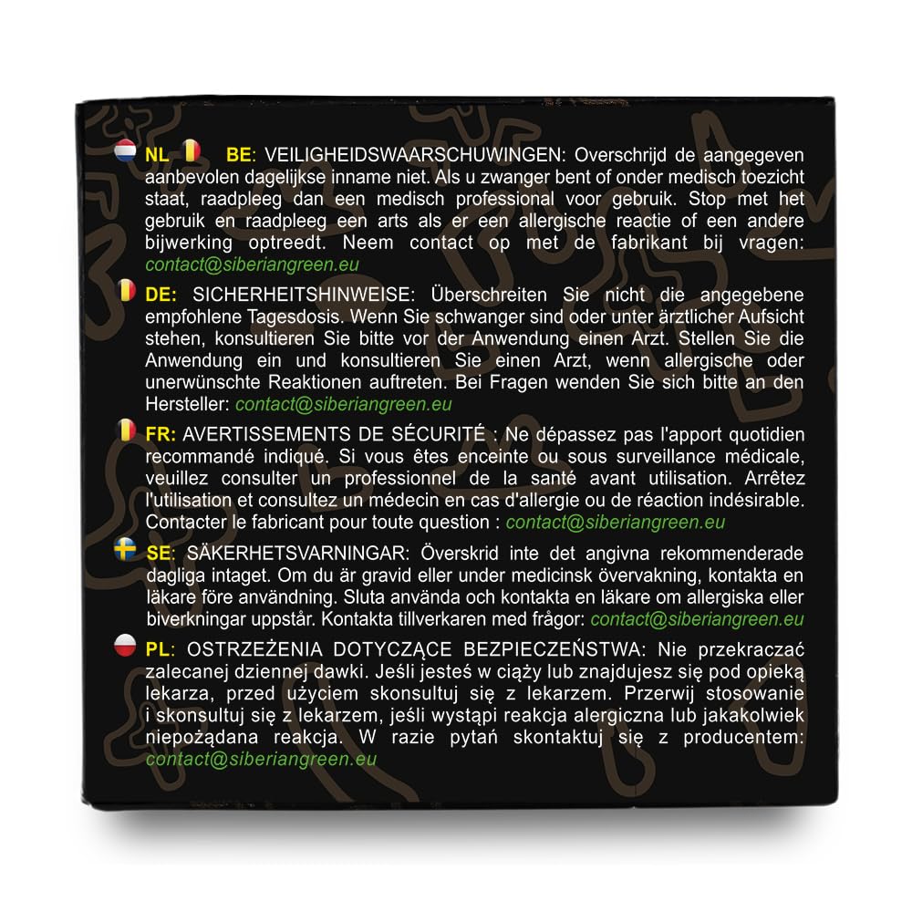 Siberian Green Shilajit Resin mountain landscape evokes purity