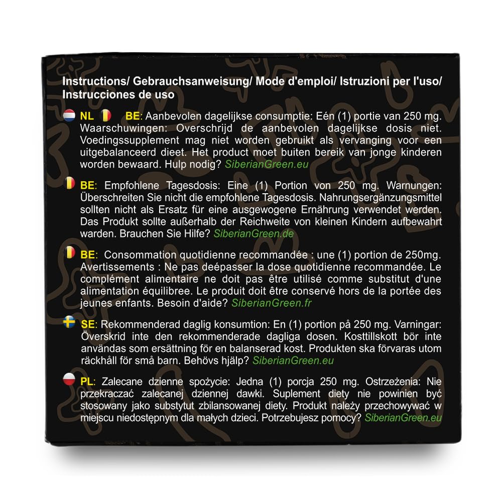 Siberian Green Shilajit Resin certificate proof ensures quality and safety