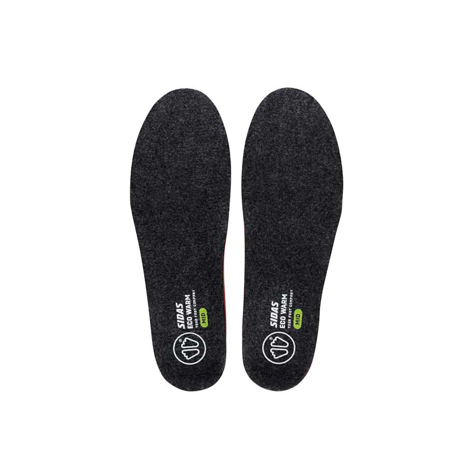 SIDAS 3Feet Warm insoles show an EVA shell improving foot stability inside the boot.