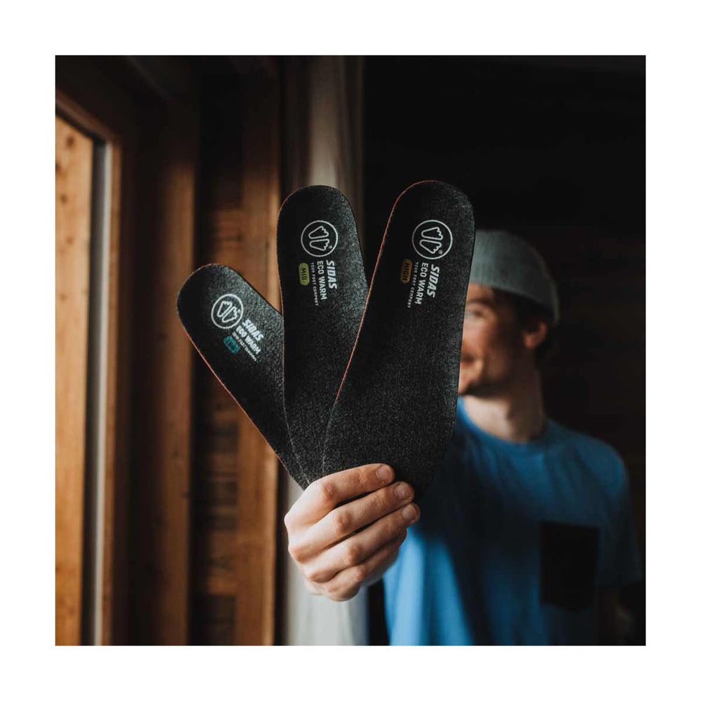 SIDAS 3Feet Warm high-arch design supporting a balanced stance during turns