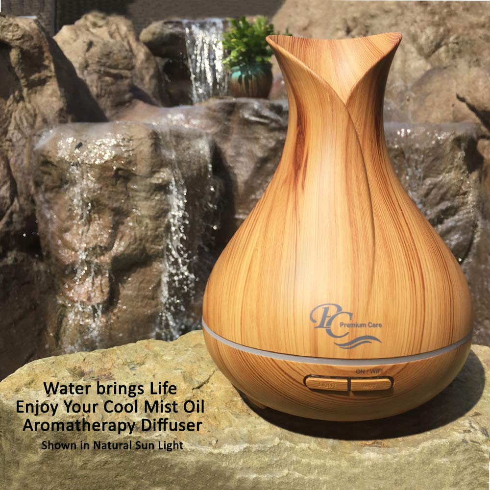 Sierra Modern Home Diffuser quickstart guide included for easy setup