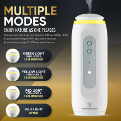 Signature Scents diffuser 100ml capacity supports longer fragrance sessions