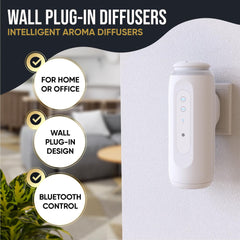 Signature Scents diffuser with Bluetooth control for easy scent management