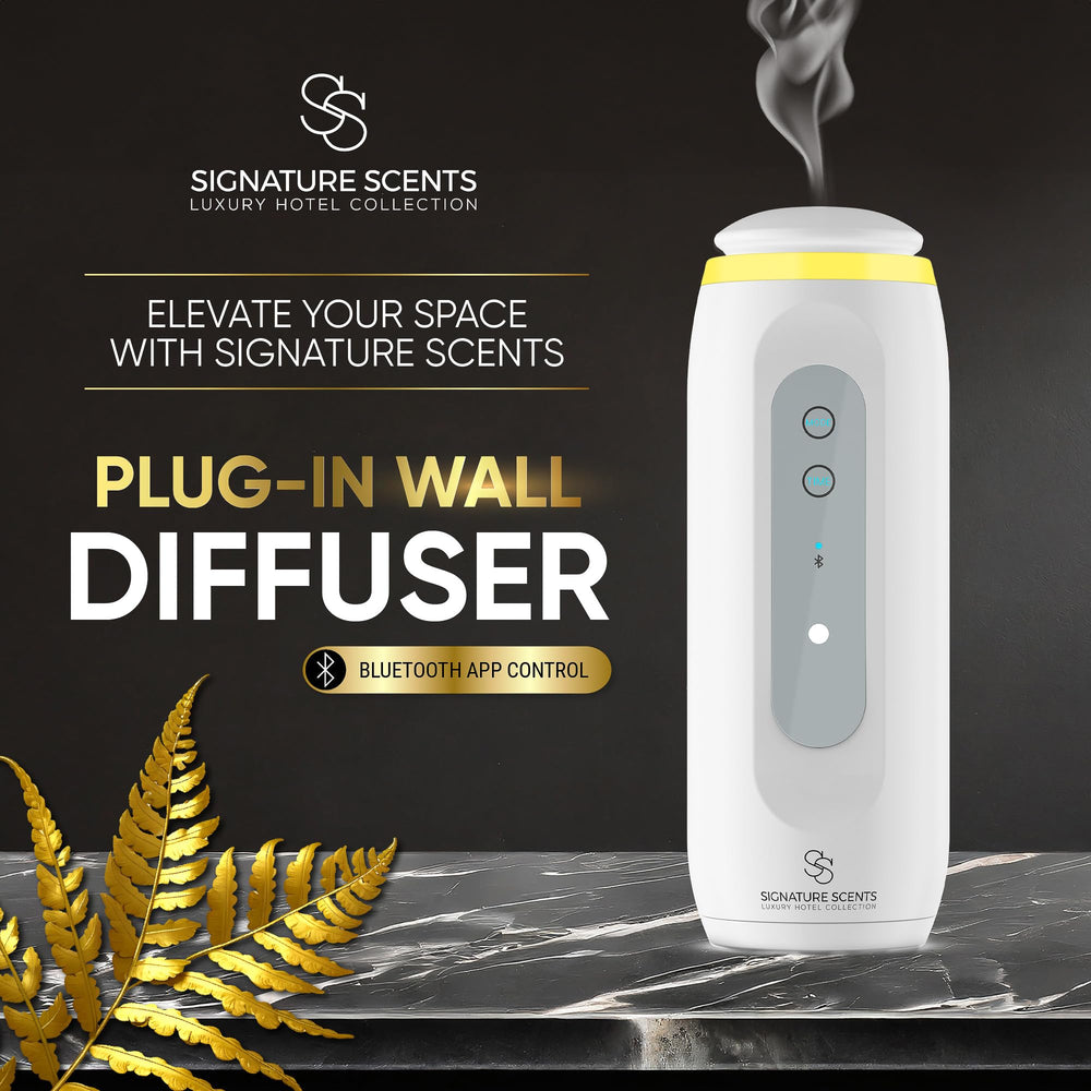 Signature Scents diffuser night light mode adds warm ambience in dim settings