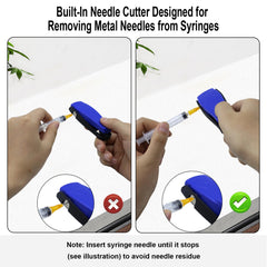 sijidou needle clipper capacity visual illustrating space for 2000 cuts.