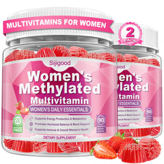 Sijigood 180 Count bottle highlights daily energy support for women.