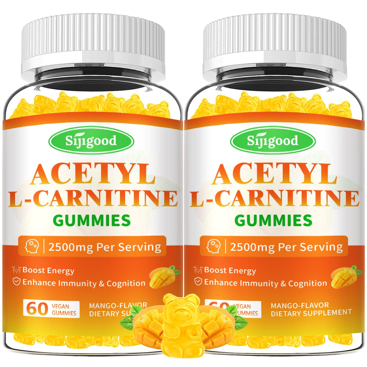 Sijigood acetyl L-carnitine gummies for energy on the go