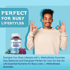 Sijigood Blueberry Gummies with blueberries in a health scene