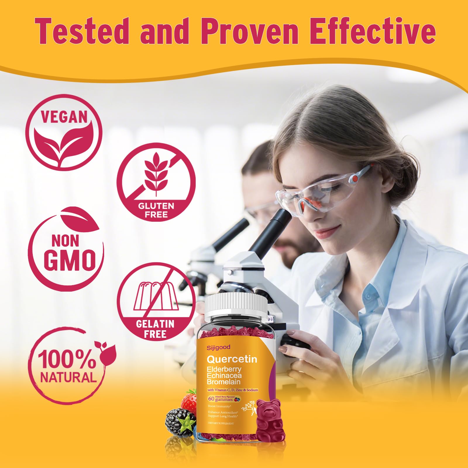 sijigood immune-support gummies image showing kid-friendly daily routine use