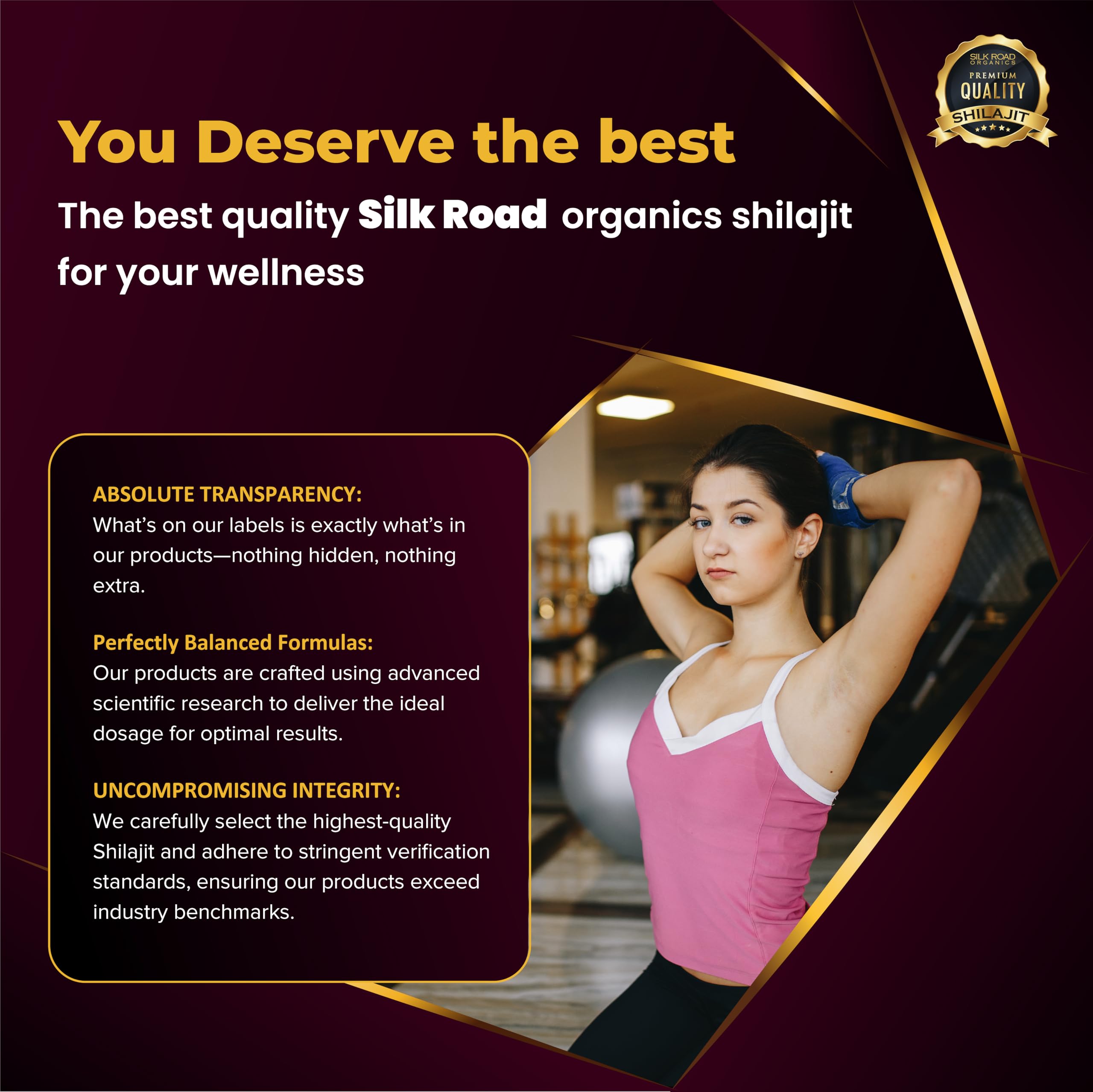 Silk Road Organics additive-free resin emphasizes pure, unaltered composition