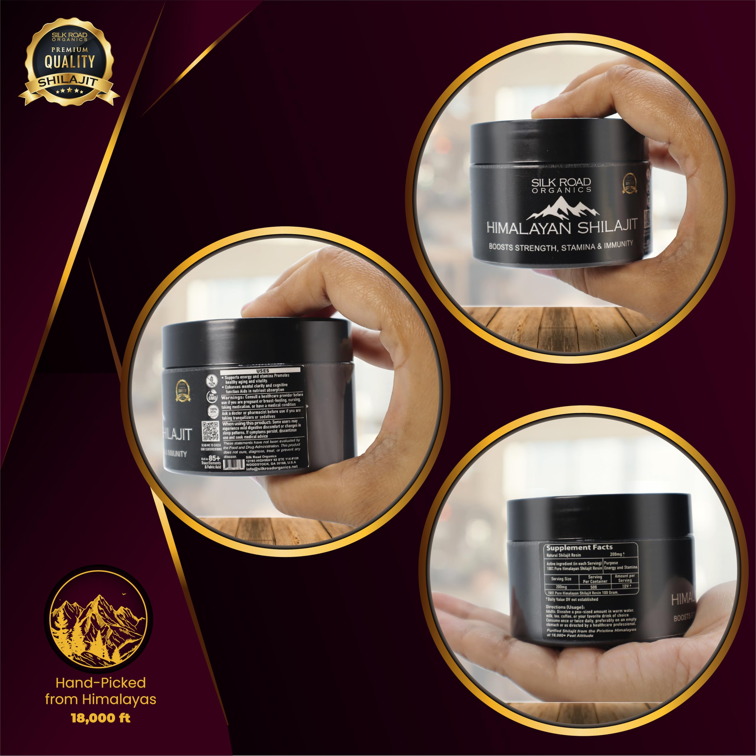 Silk Road Organics fulvic acid and minerals support daily wellness potential