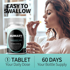 SILKMYST usage scene shows taking tablets as part of daily routine