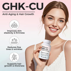 Close-up of pure, active ingredients in the GHK-Cu formula