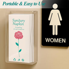 SilTriangle floral disposal bags open pack showing quantity and design