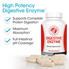 Silver Fern enzymes serving on a meal plate suggesting better nutrient absorption potential.