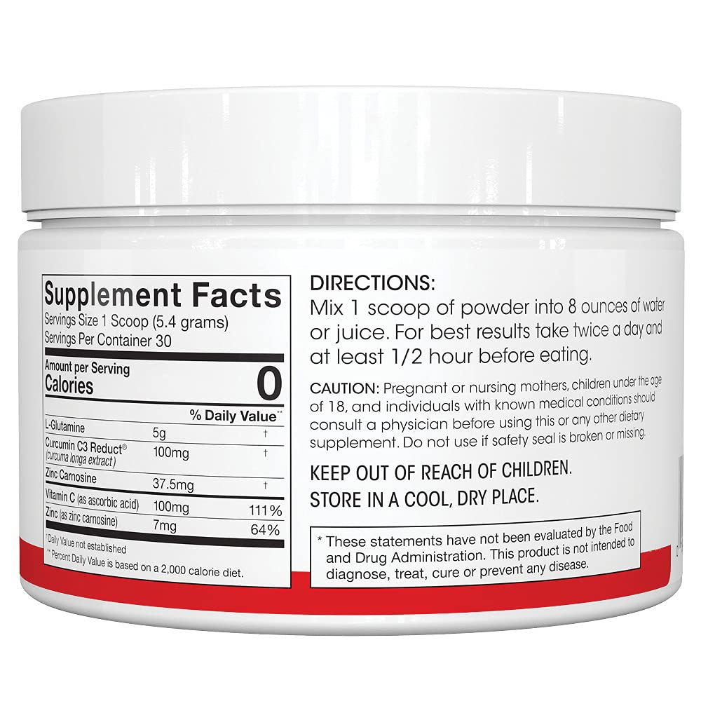 Silver Fern Gut Repair scoop dispensing powder for daily use.