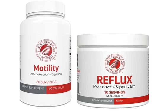 Silver Fern Motility capsules bottle for daily digestive support
