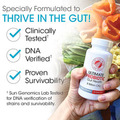 Shelf-stable packaging for Silver Fern probiotic, no refrigeration needed