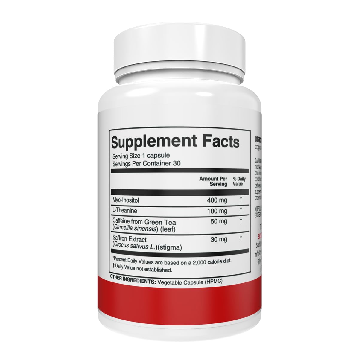 Silver Fern Stress Complex capsules highlight saffron and L-Theanine for calm mood support