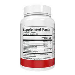 Silver Fern Stress Complex capsules highlight saffron and L-Theanine for calm mood support