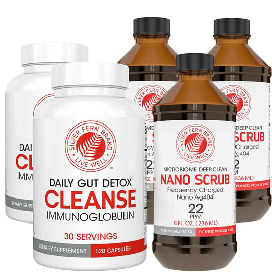 Silver Fern Ultimate Clean-Up Kit packaging for a convenient home cleanse.