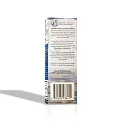 Blue-tinted Silver Holistics packaging on a shelf