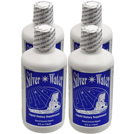 SILVER WATER COMPANY Wayne Rowland original bottle showing 3 ppm colloidal silver for daily wellness