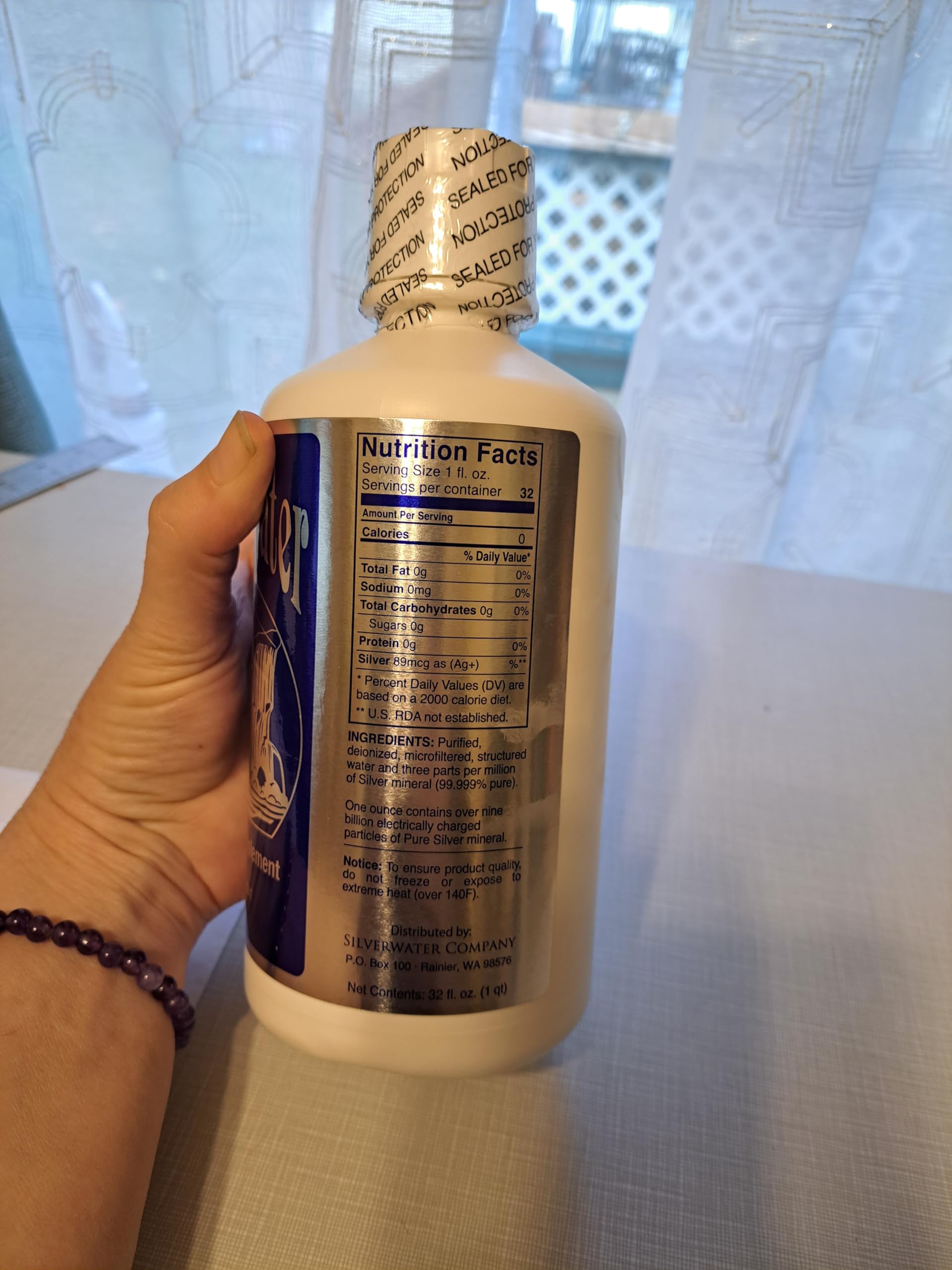 Wayne Rowland Silver Water Original Formula front package highlights professional-grade quality