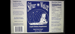 Wayne Rowland Silver Water label closeup showing premium branding