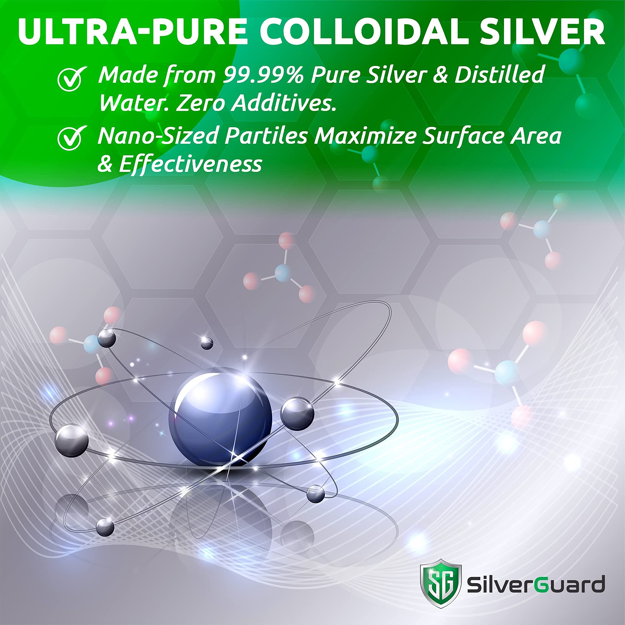 SilverGuard pet-safe silver water solution suitable for dogs and cats