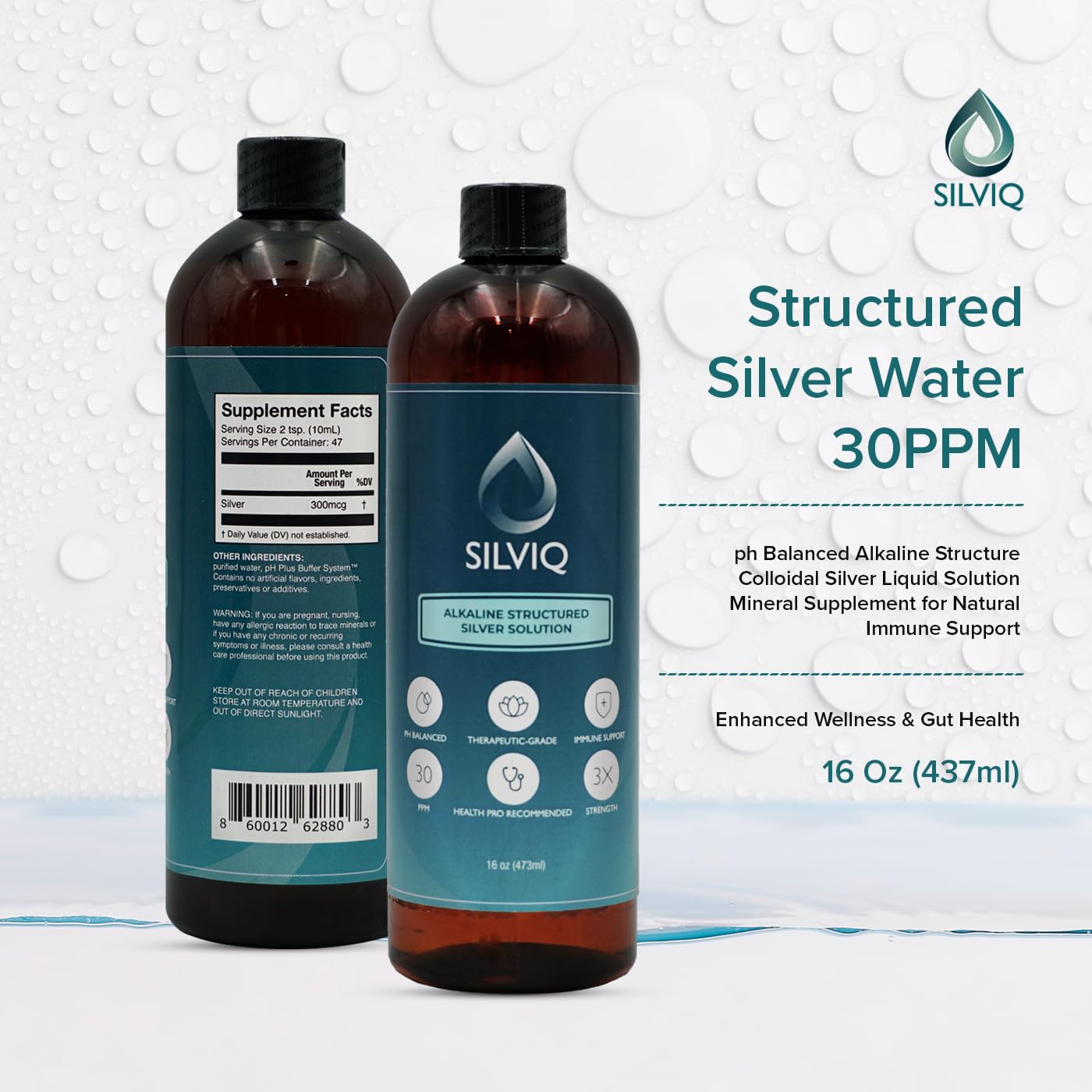 SILVIQ bottle shows Made in USA label for trusted sourcing