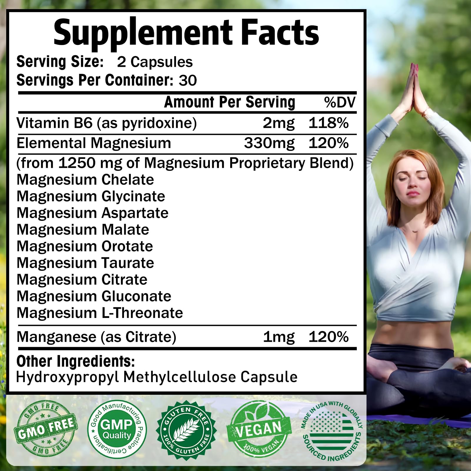 Simlike nine-forms magnesium infographic communicates absorption benefits.