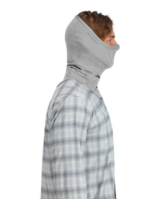 Simms BugStopper SunGaiter showing UPF 50+ sun protection.