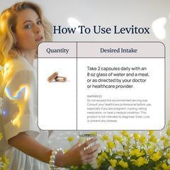 Simple Promise Levitox packaging box showcasing branding