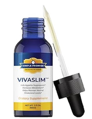 Front packaging of Simple Promise VivaSlim 2 fl oz bottle.