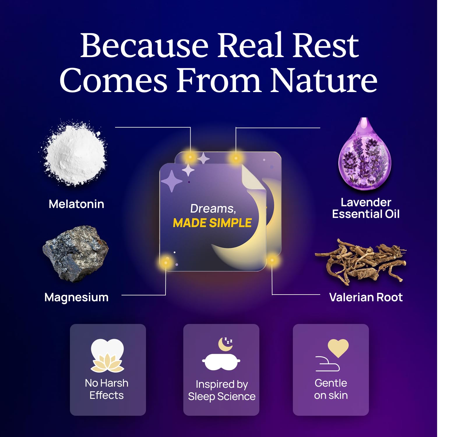 Zerava Sleep Patch being applied before bed signals a simple nightly routine.