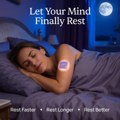 Zerava Sleep Patch packaging highlights easy application and overnight comfort.