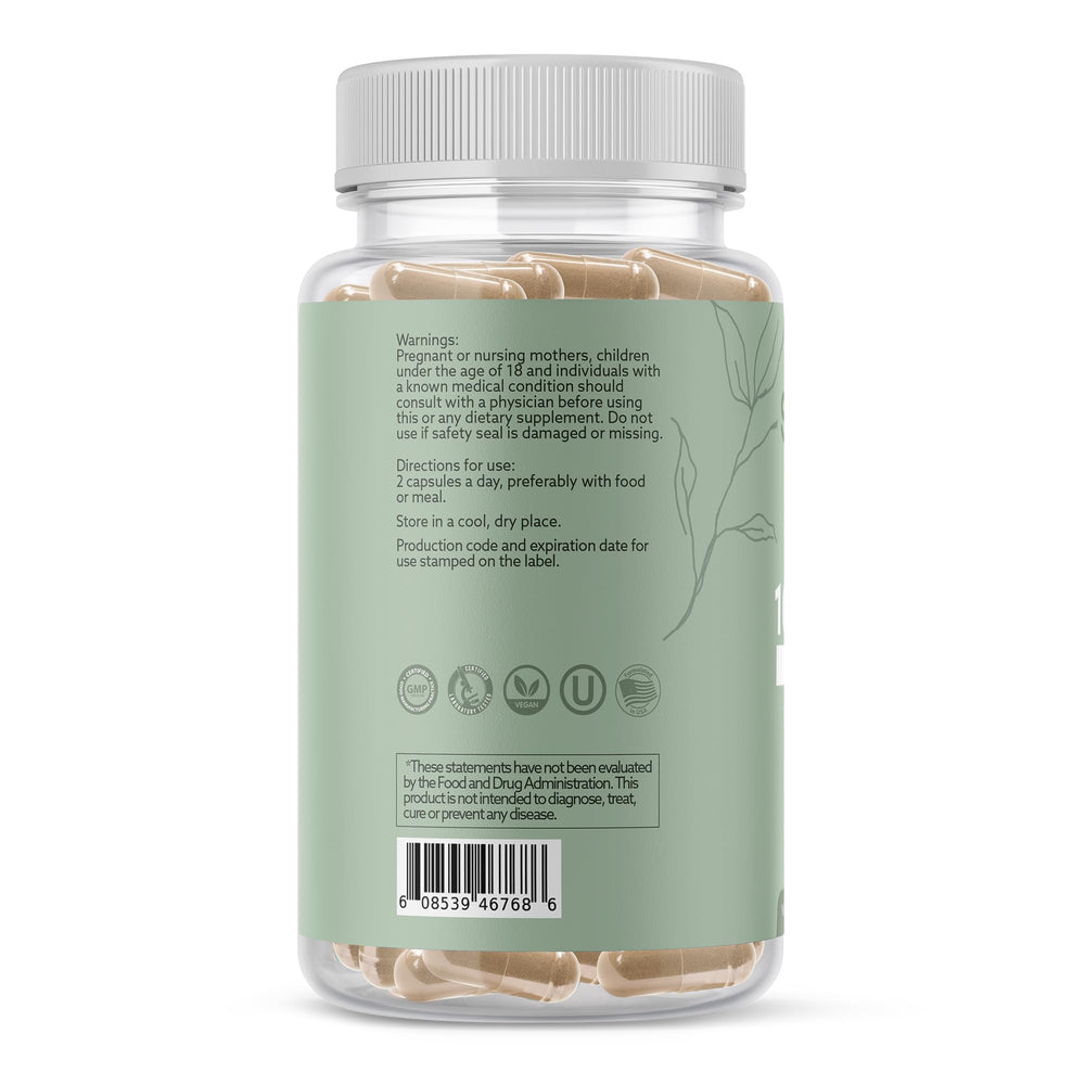 SIMPLEME apple cider vinegar with dandelion root capsule close-up