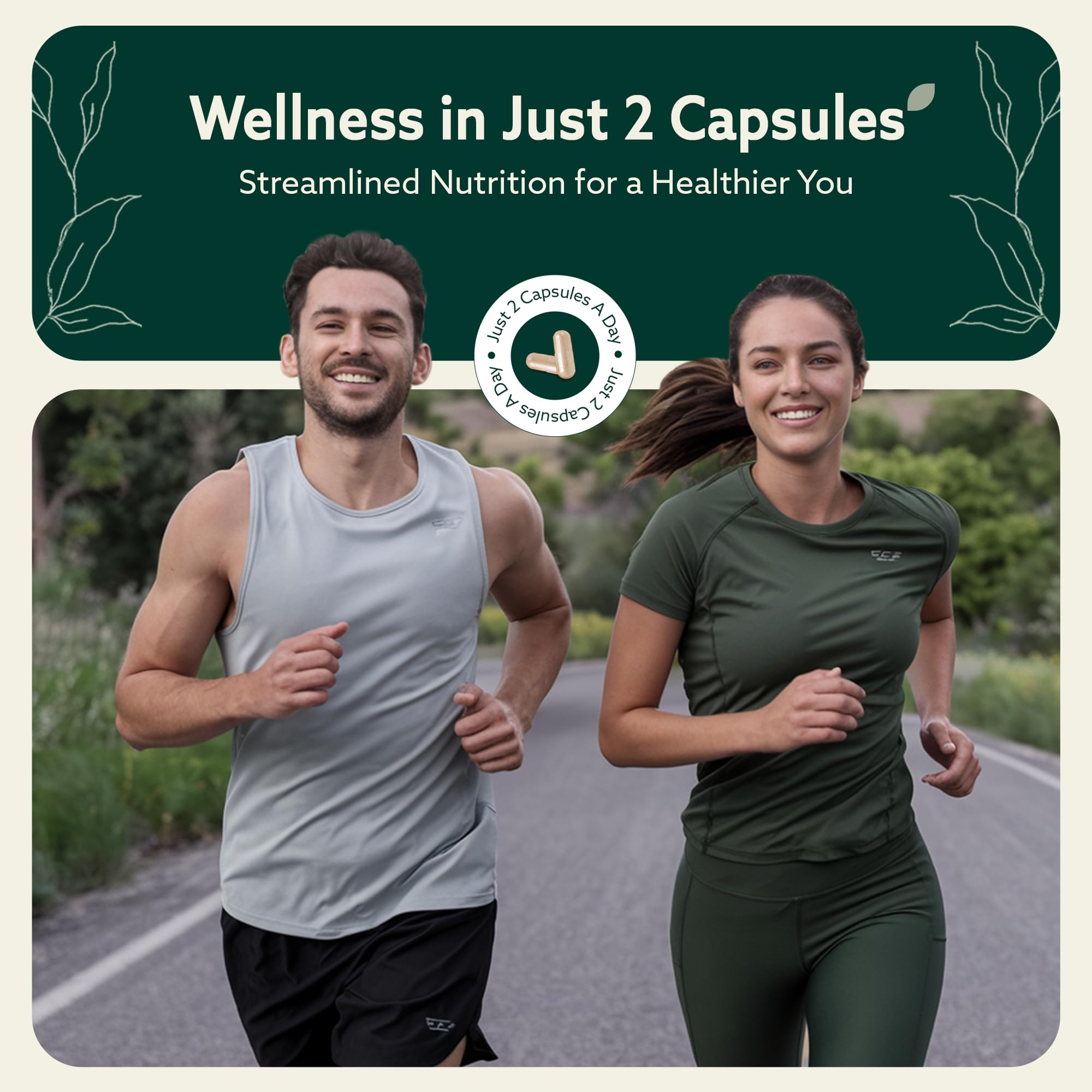SIMPLEME ashwagandha capsule close-up for calming, focus-friendly benefits