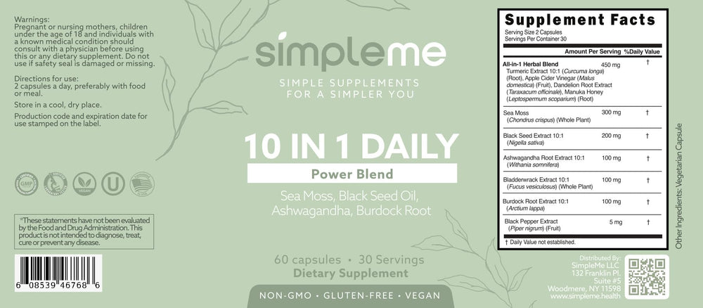 SIMPLEME manuka honey capsule close-up highlighting immune-health inspired use