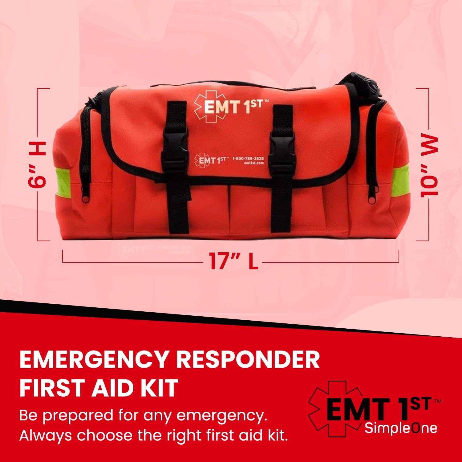 Simpleone 40 unique items layout enables fast access in emergencies
