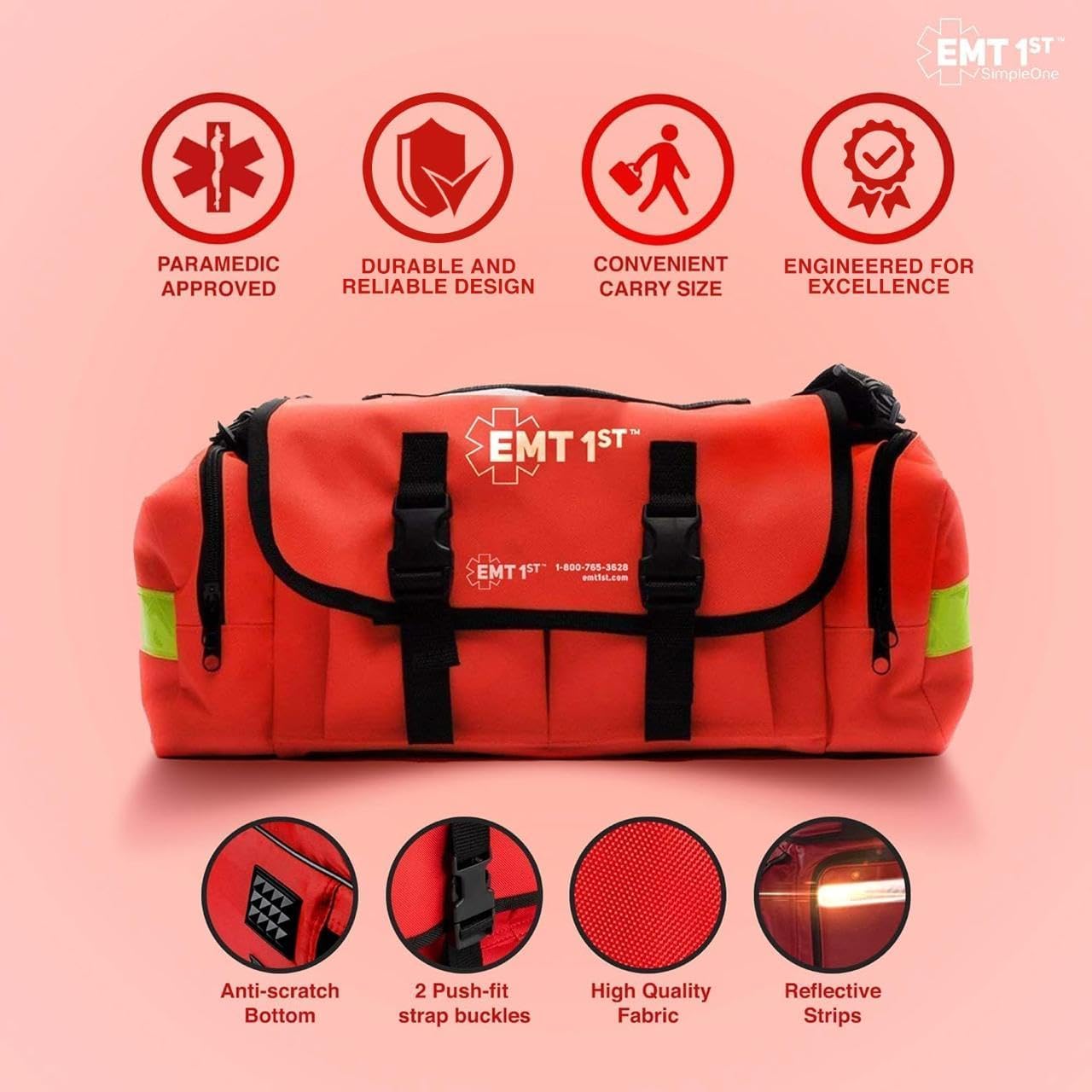 Simpleone emergency blanket and bandages ready for outdoor or travel safety