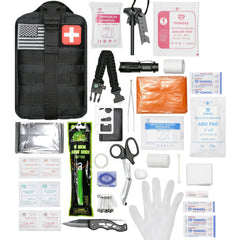 Simpleone EMT 1st 250-pcs kit open with organized compartments for quick access.