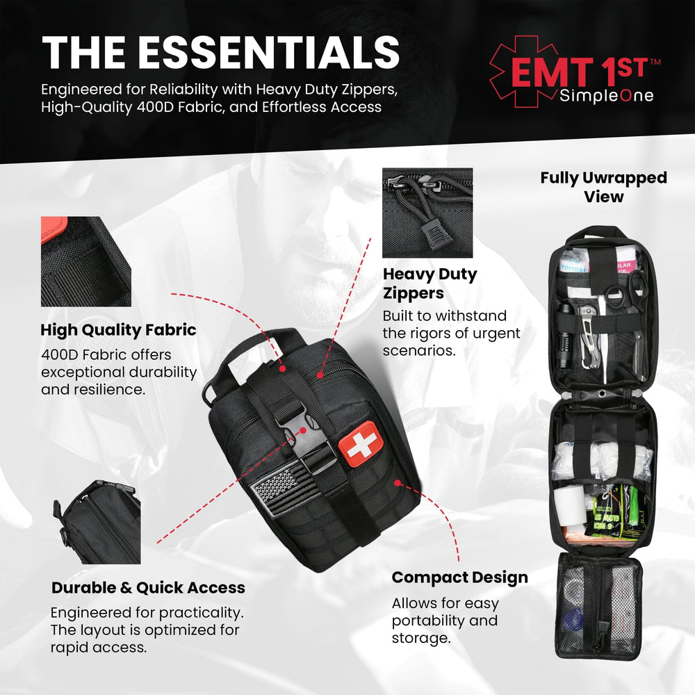 Simpleone Mylar blanket included for warmth during emergencies.
