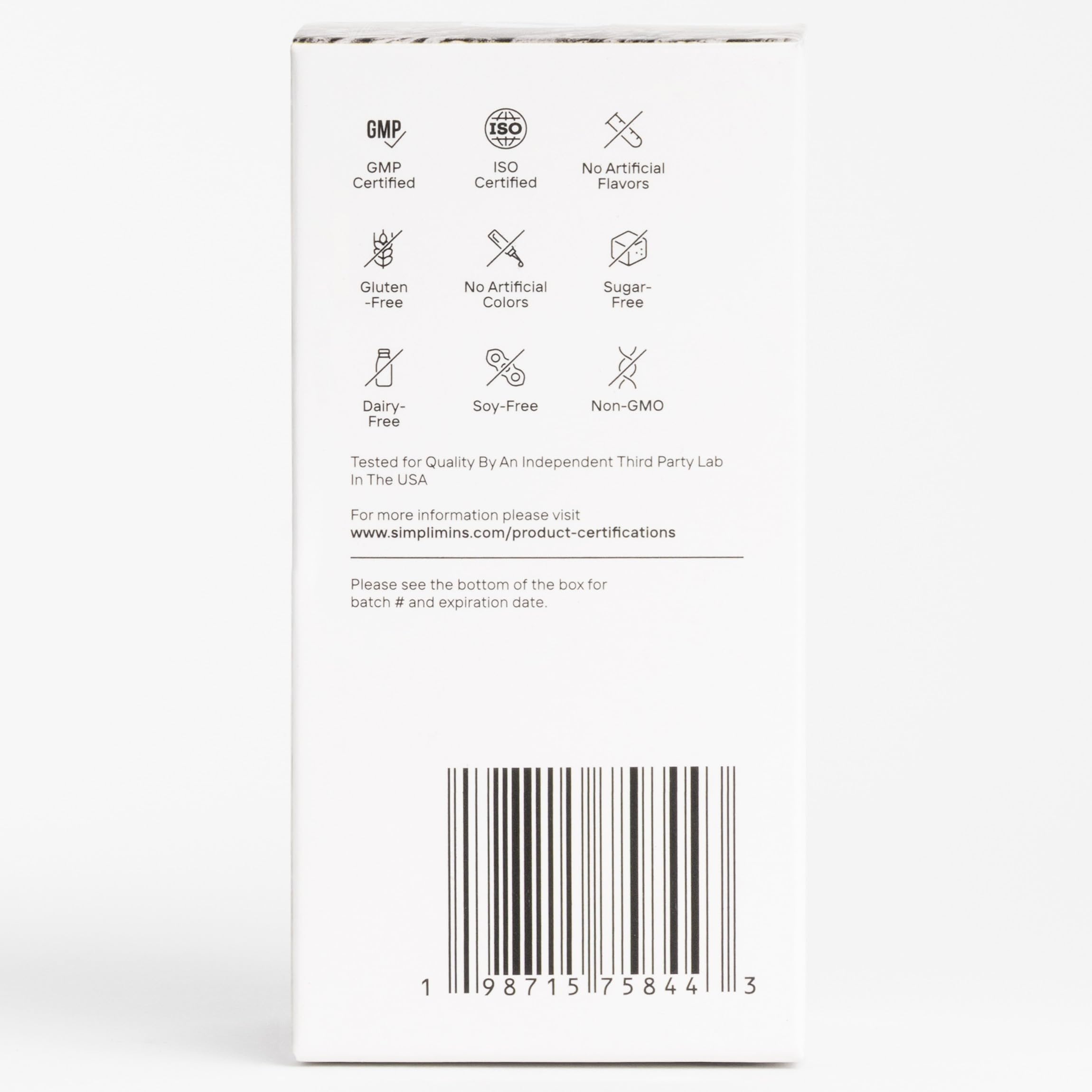 Lab-tested label emphasizes purity and potency.