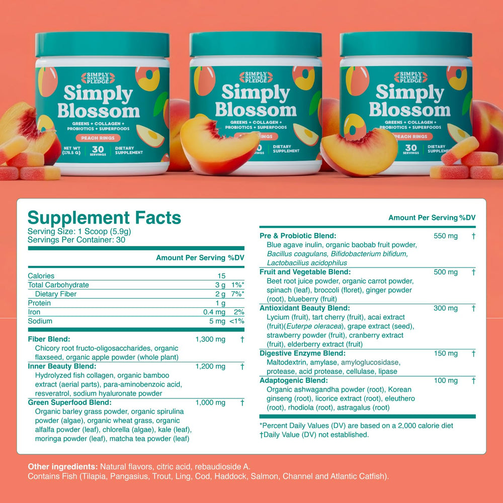 Simply Blossom scoop dispenser enables quick, consistent daily servings