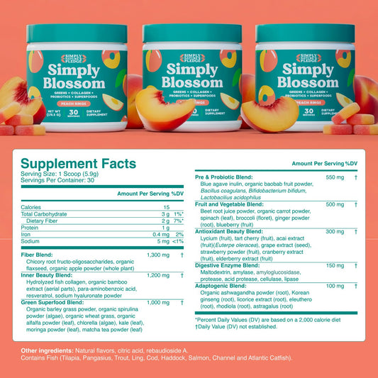 Simply Blossom scoop dispenser enables quick, consistent daily servings