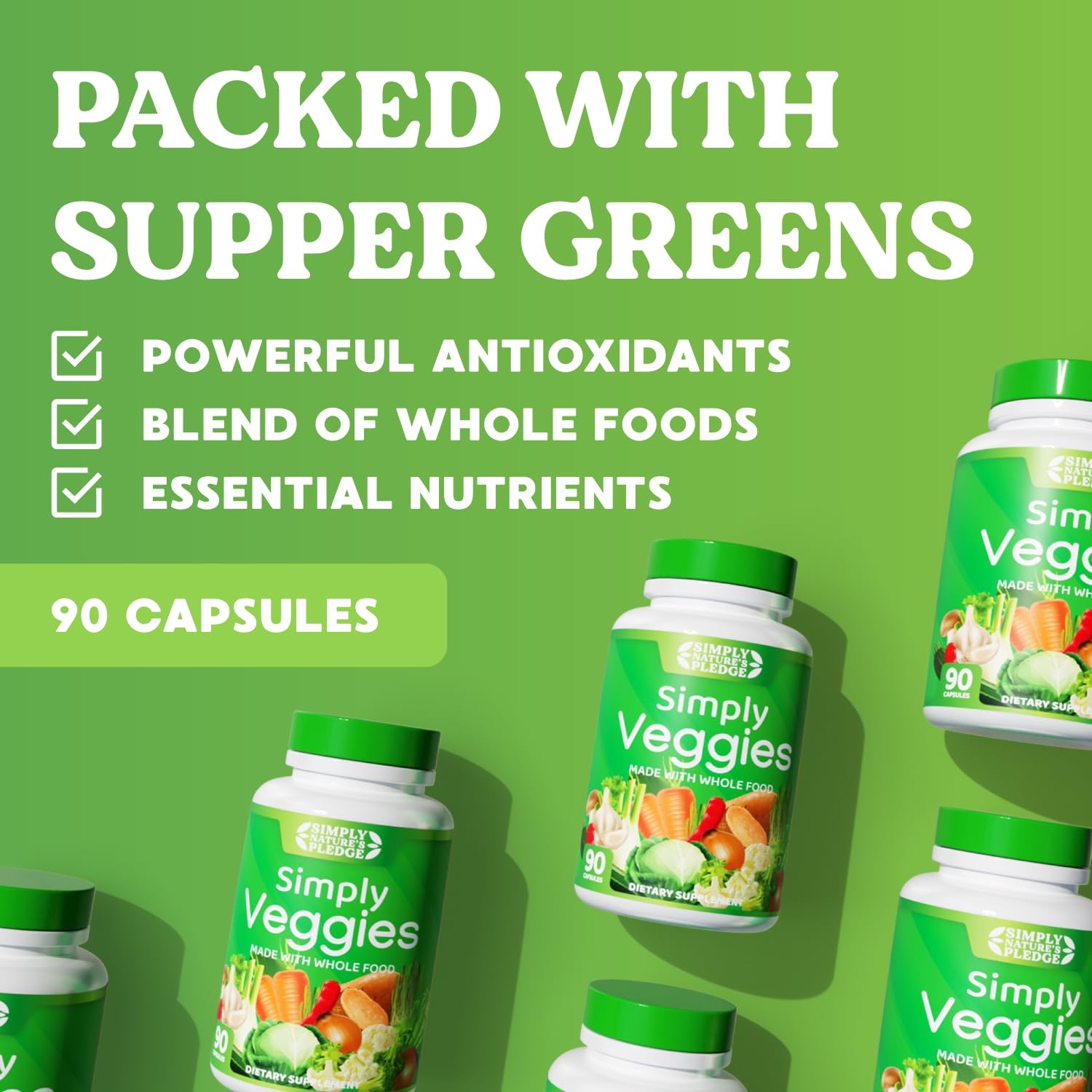 Simply Nature's Pledge bottle with glass of water suggests convenient nutrition
