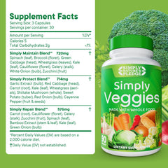 Simply Nature's Pledge capsules close-up highlighting plant-based soy-free formula.
