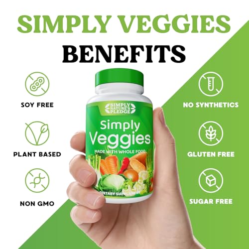Simply Nature's Pledge ingredients blend highlights colorful fruits and vegetables